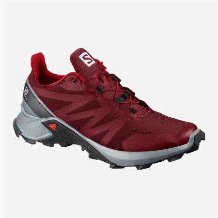 Salomon SUPERCROSS Mens Trail Running Shoes Red | Salomon South Africa